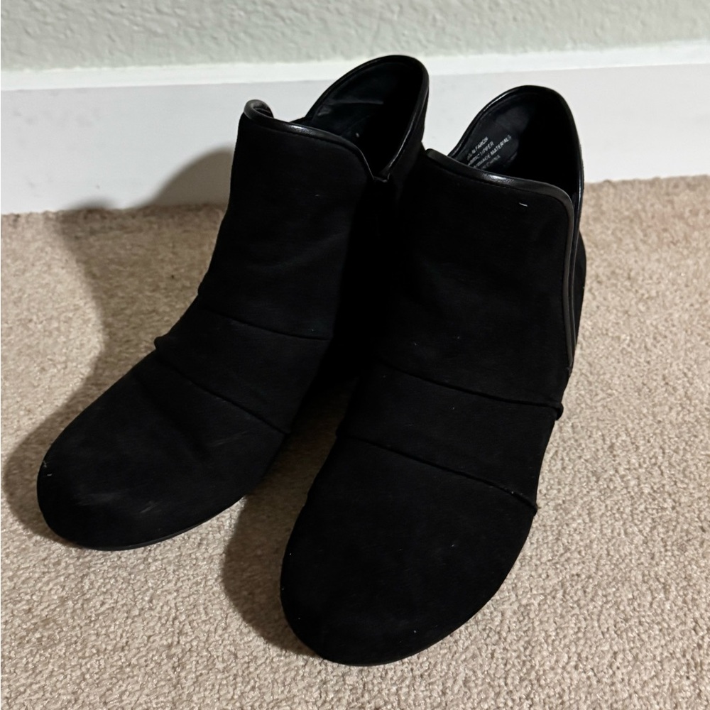 Black Suede Ankle Boots